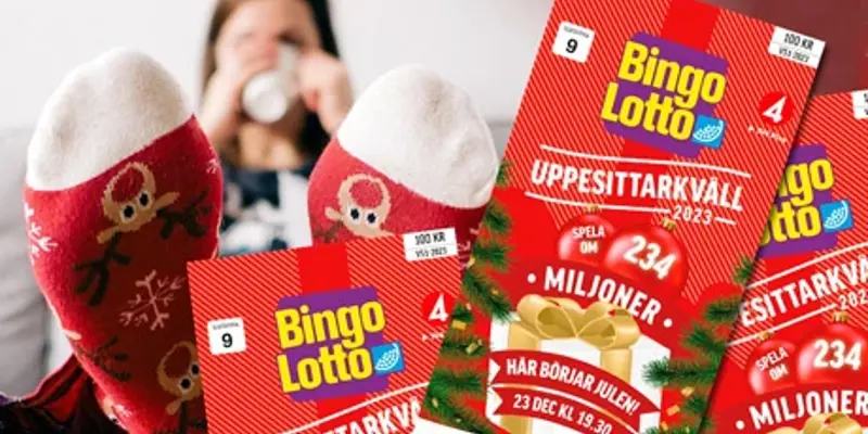 Bingolotter till uppesittarkvällen!